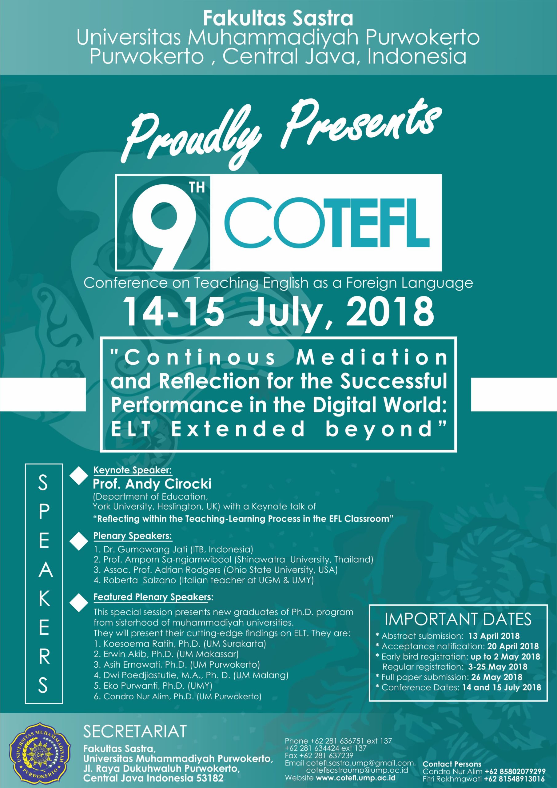 9th CoTEFL
